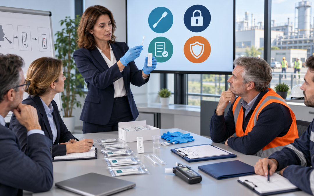 Formation des agents préleveurs